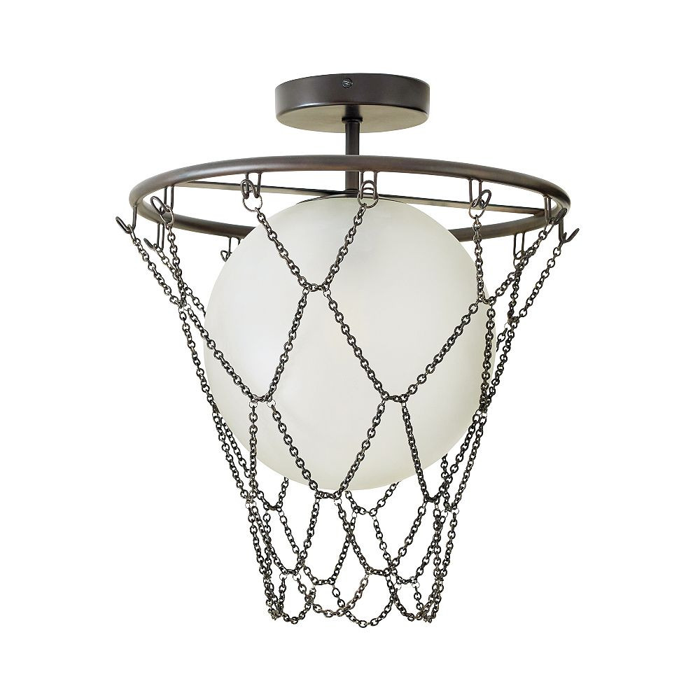 Basketball Flush Mount (15") | Pottery Barn Teen