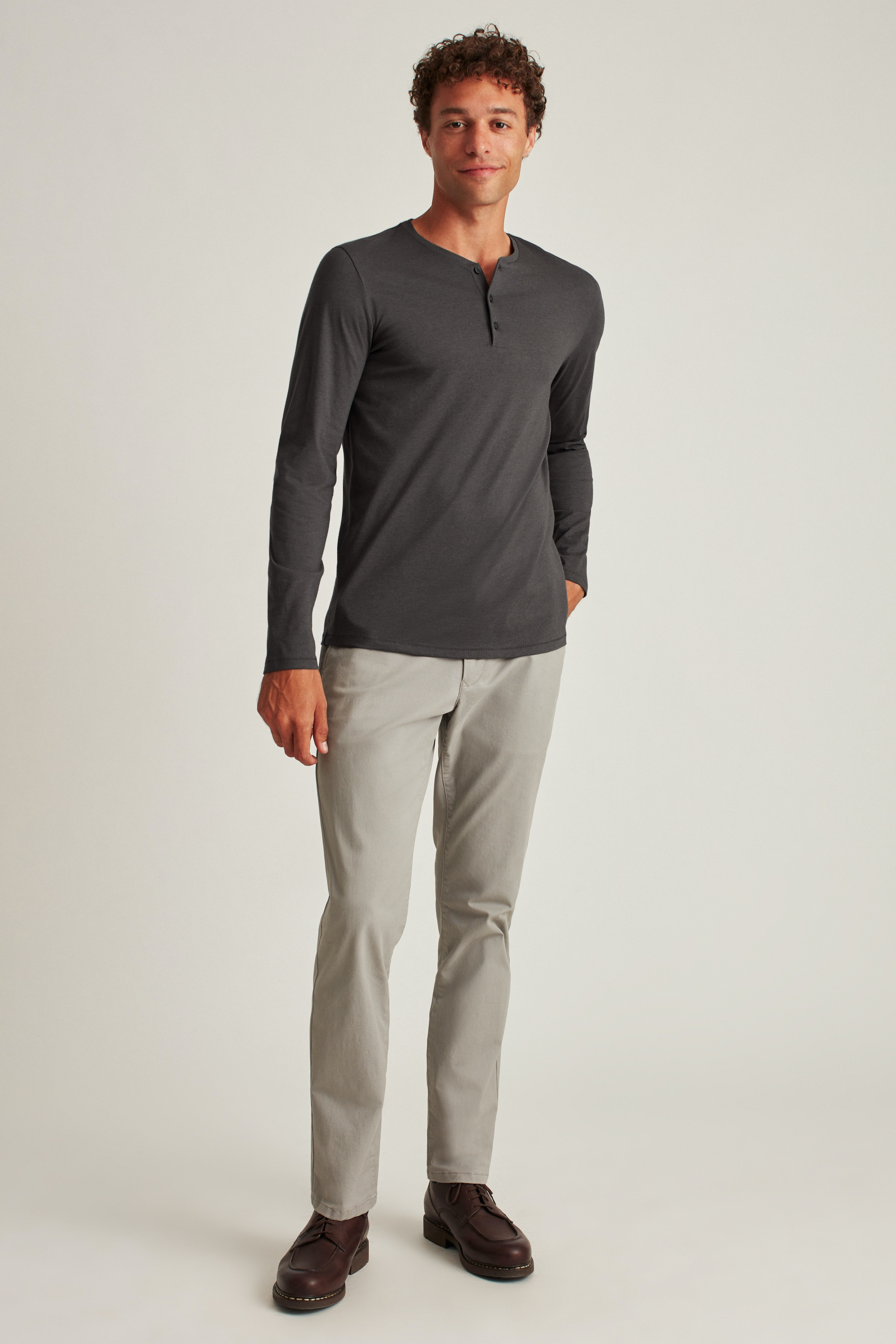 Jetsetter Performance Long Sleeve Henley | Bonobos (US)