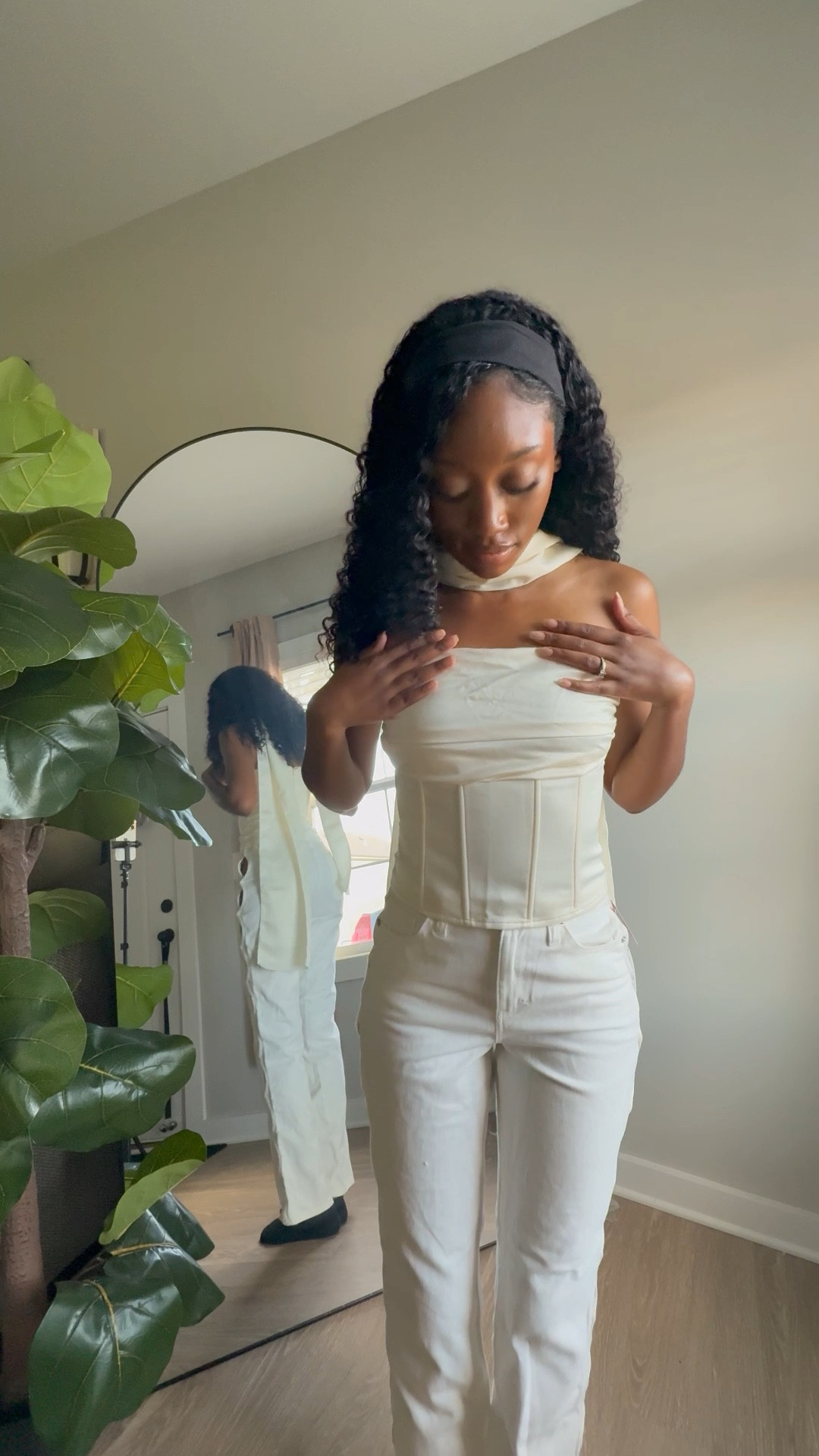 Spring top summer top cream tops for women tube top 

#LTKStyleTip #LTKSeasonal #LTKFindsUnder50