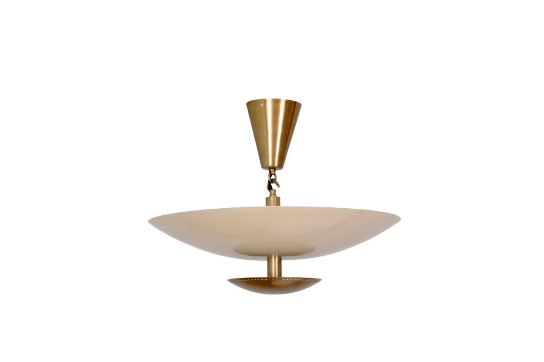 6 Light Ceiling Flushmount Light Pendant Mid Century Modern Raw Brass Sputnik Chandelier Light Fi... | Etsy (US)