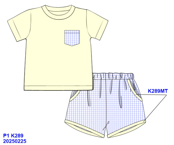 Summer Boy Shorts Set | Tutti Frutti Kids Co