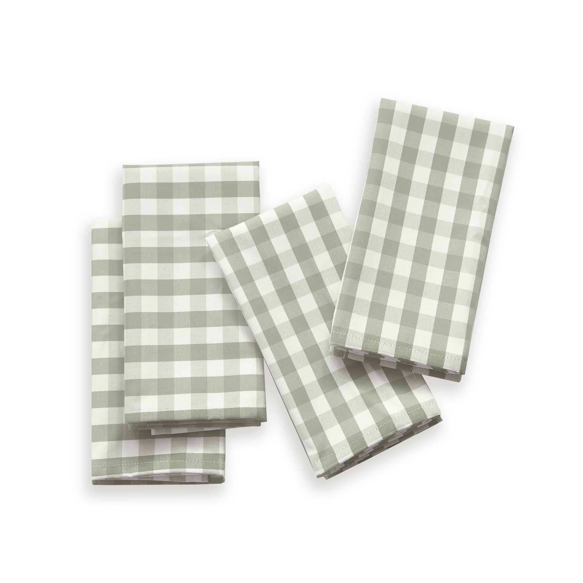 Green Gingham Napkins | Pepper Home