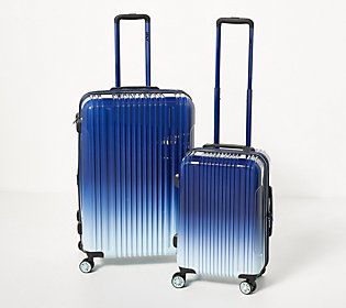 iFLY 2-Piece Ombre Hardside Luggage Set | QVC