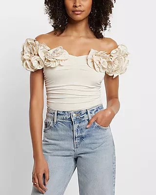 Foldover Off Shoulder Tassel Trim … curated on LTK