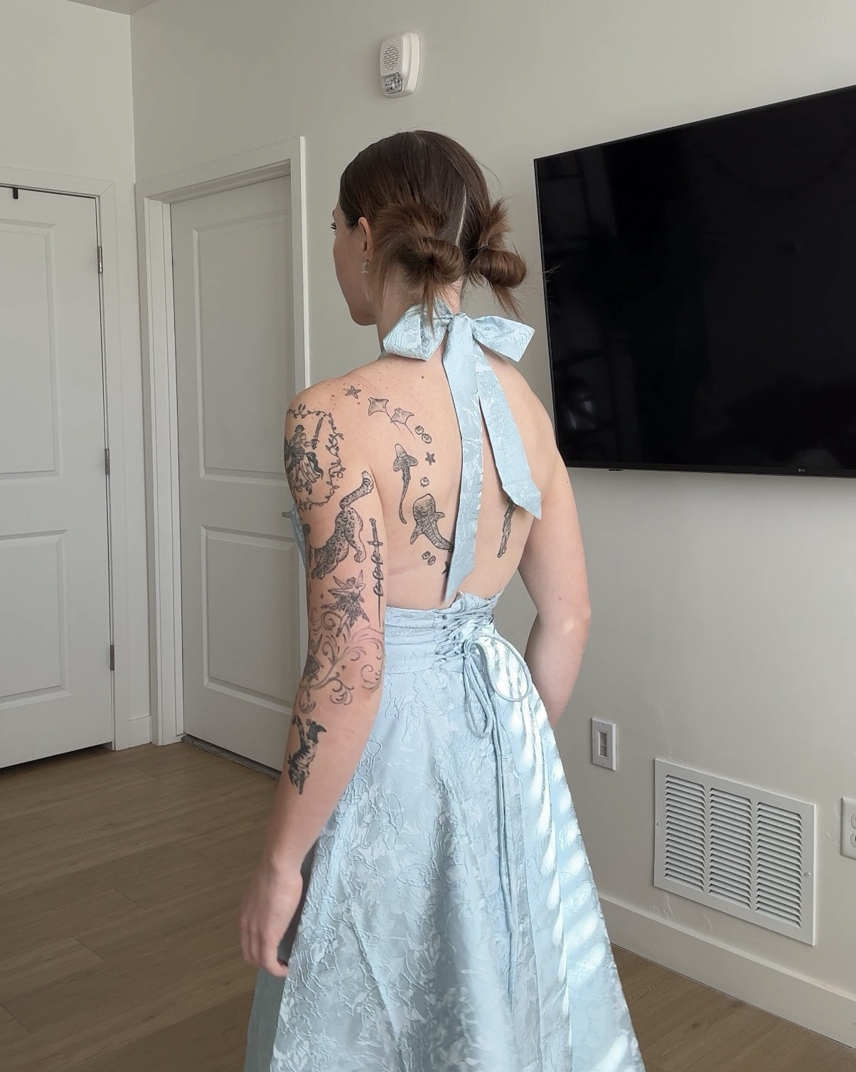 Perfect date night or bridesmaid dress. I feel like a princess