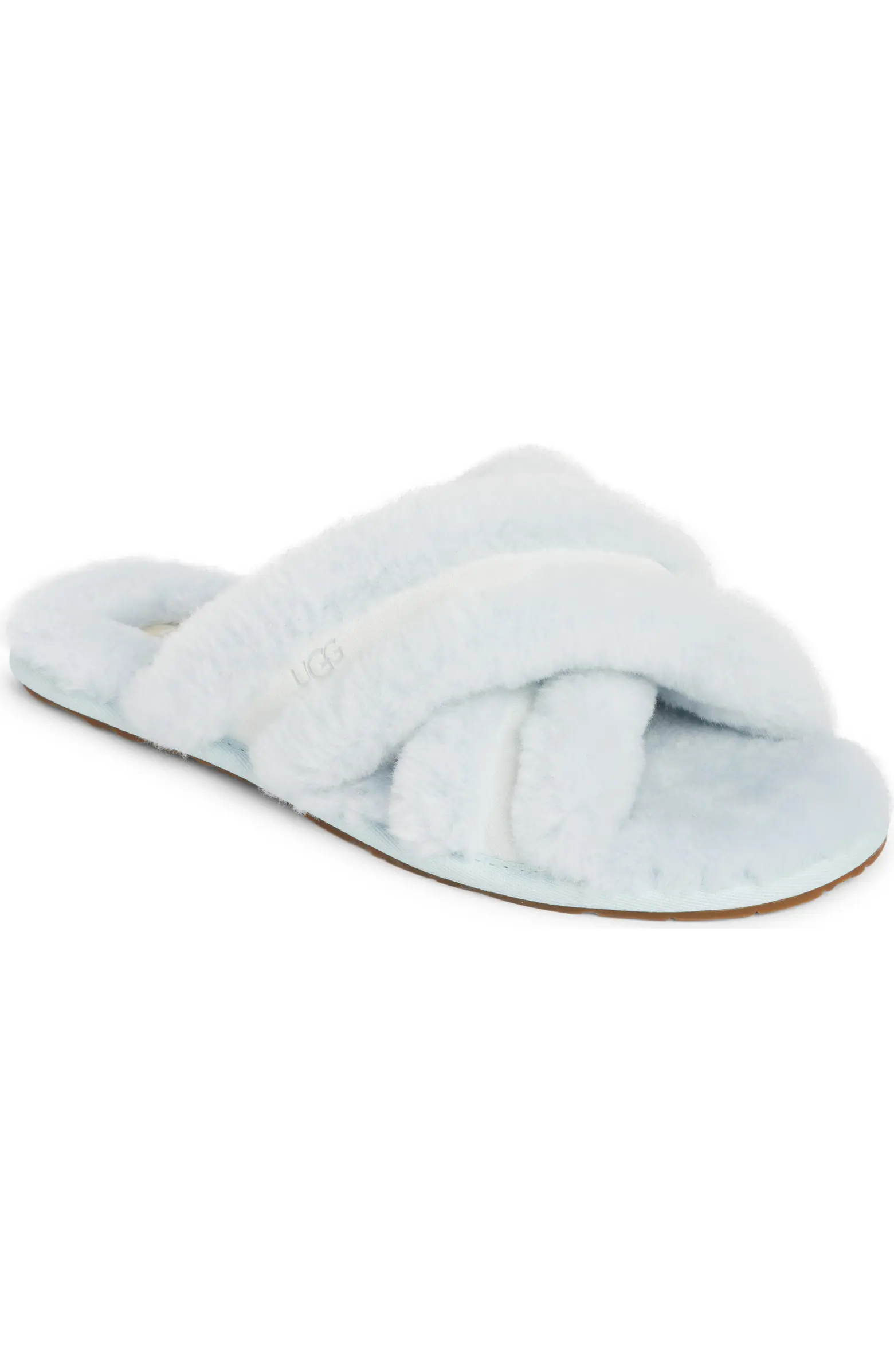 Scuffita Genuine Shearling Slide Slipper (Women) | Nordstrom