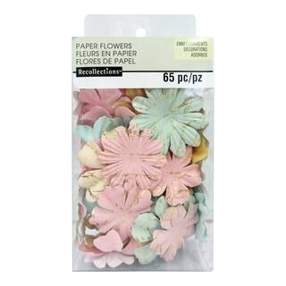 Pastel Paper Petal Embellishments By Recollections™ | Michaels Stores