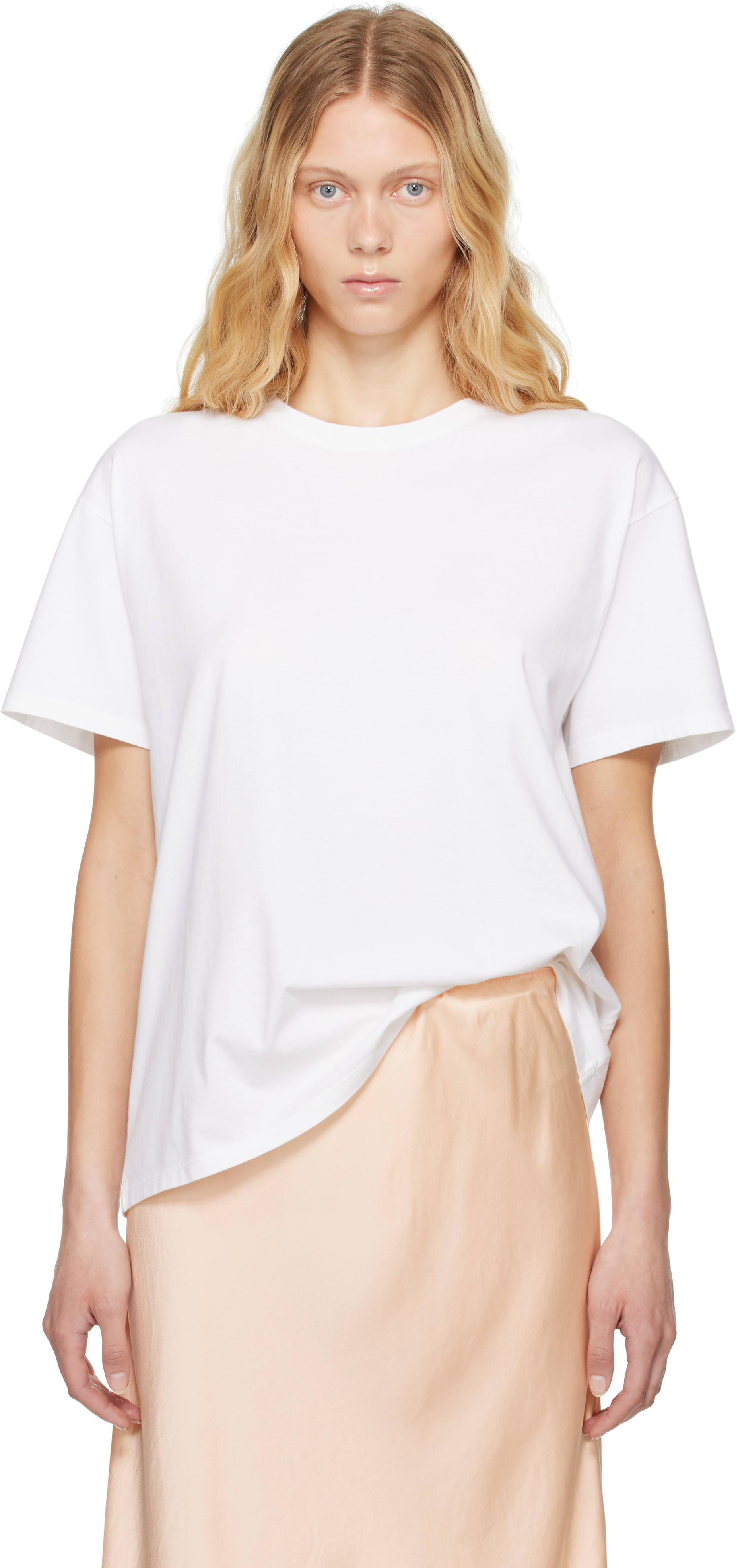 The Row White Nadina T-shirt | SSENSE