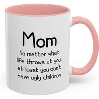 Funny Mom Coffee Mug, Ugly Children Ceramic Mug | Etsy (US)