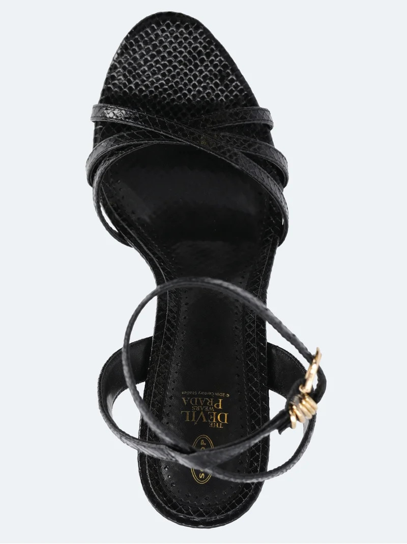 Devil Wears Prada Scoop Collection Women's Strappy Stiletto Heels - Walmart.com | Walmart (US)