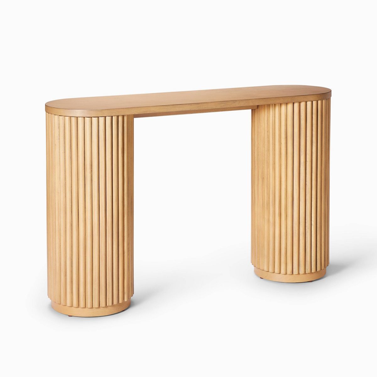 Dowel Console Table Natural - Threshold™ designed with Studio McGee | Target