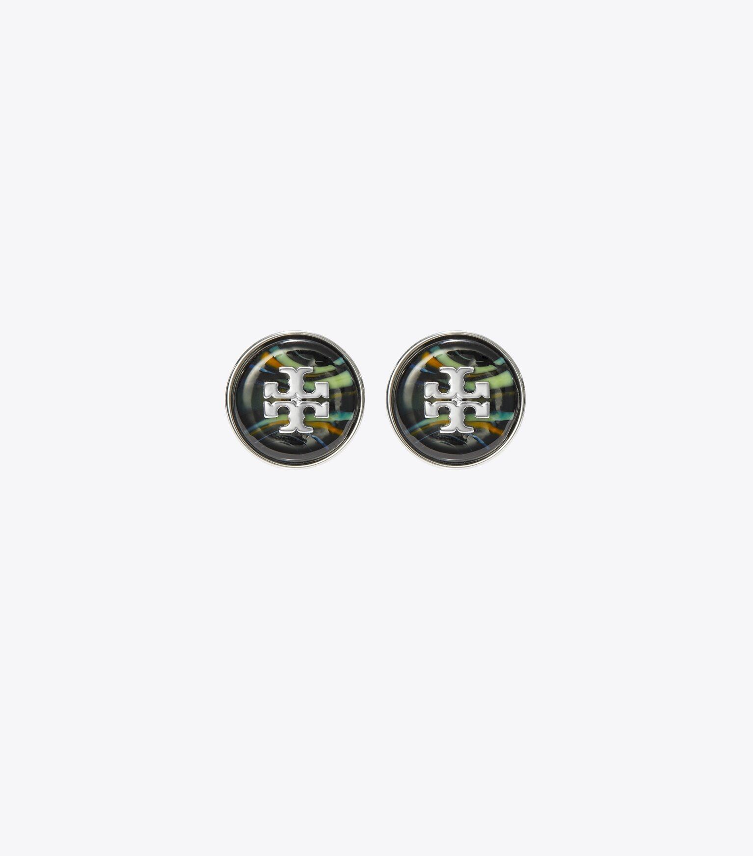 Roxanne Marble Stud Earring: Women's Designer Earrings | Tory Burch | Tory Burch (US)