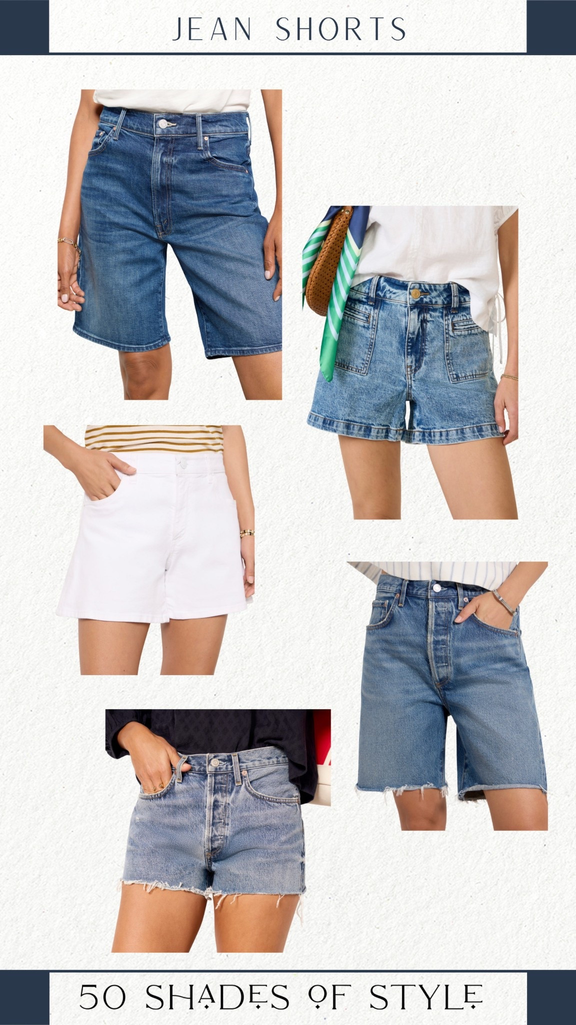 denim shorts, spring outfit, white shorts

#LTKootd #LTKSeasonal #LTKgrwm