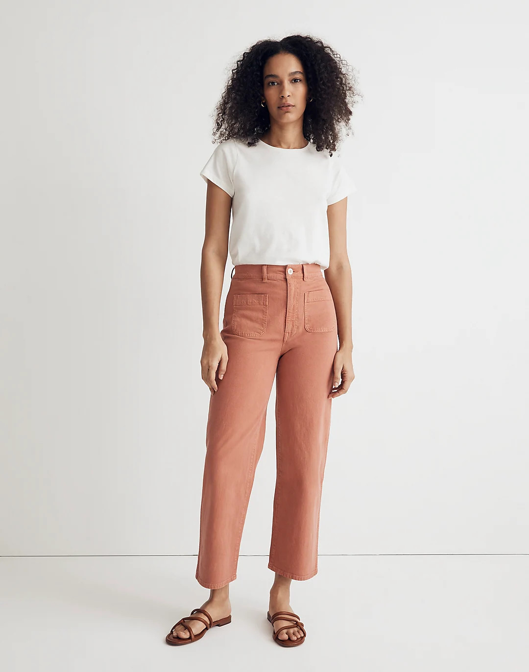 Emmett 2.0 Wide-Leg Crop Pants | Madewell