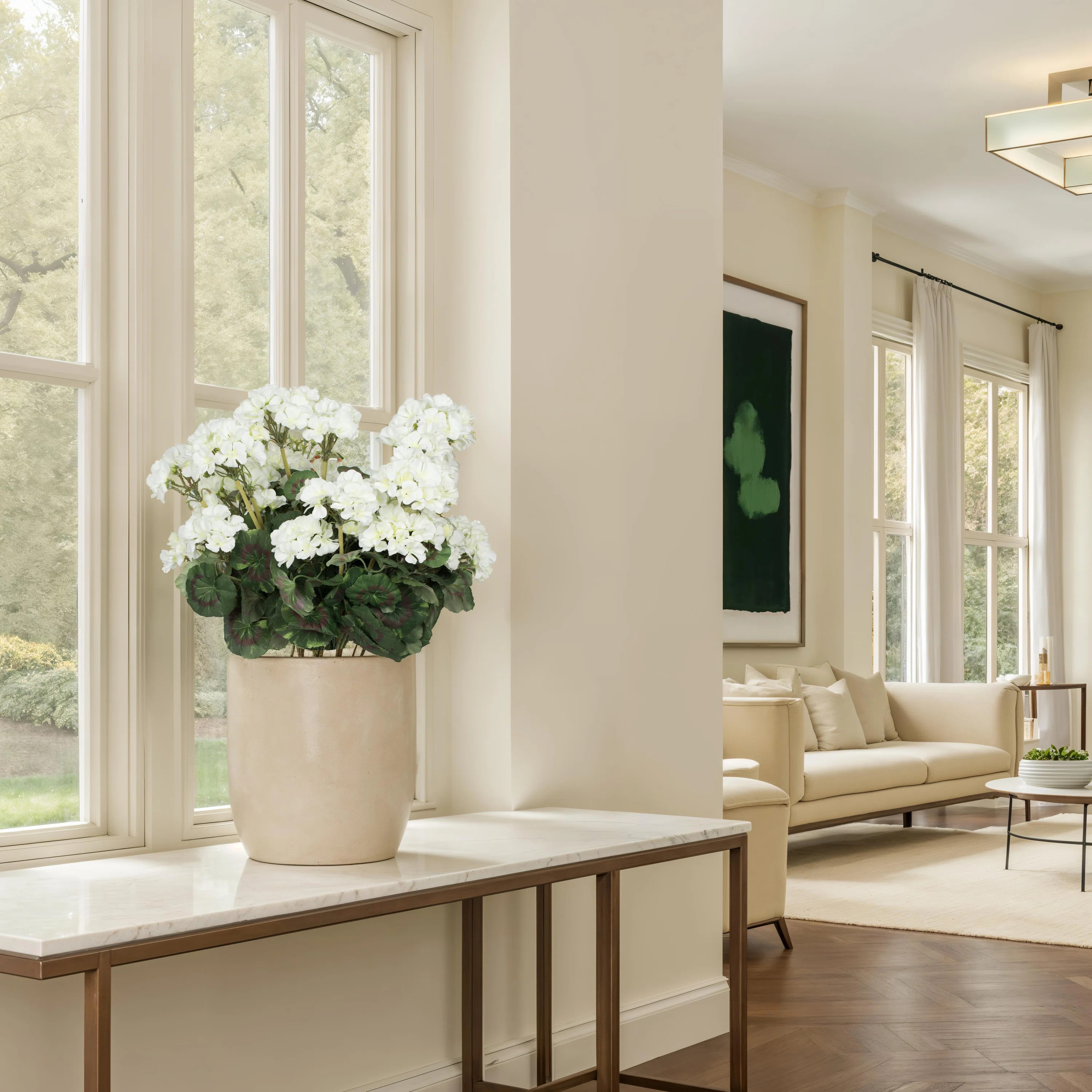 Polyethylene (PE) Geranium Arrangement (Set of 4) | Wayfair North America