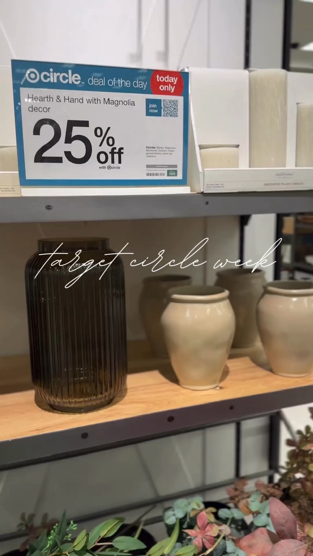 Target Circle Week! Deal of the day is 25% of Hearth & Hand!

#LTKSaleAlert #LTKHome #LTKxTarget