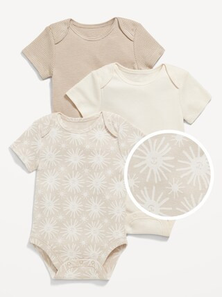 Unisex Bodysuit 3-Pack for Baby | Old Navy (US)
