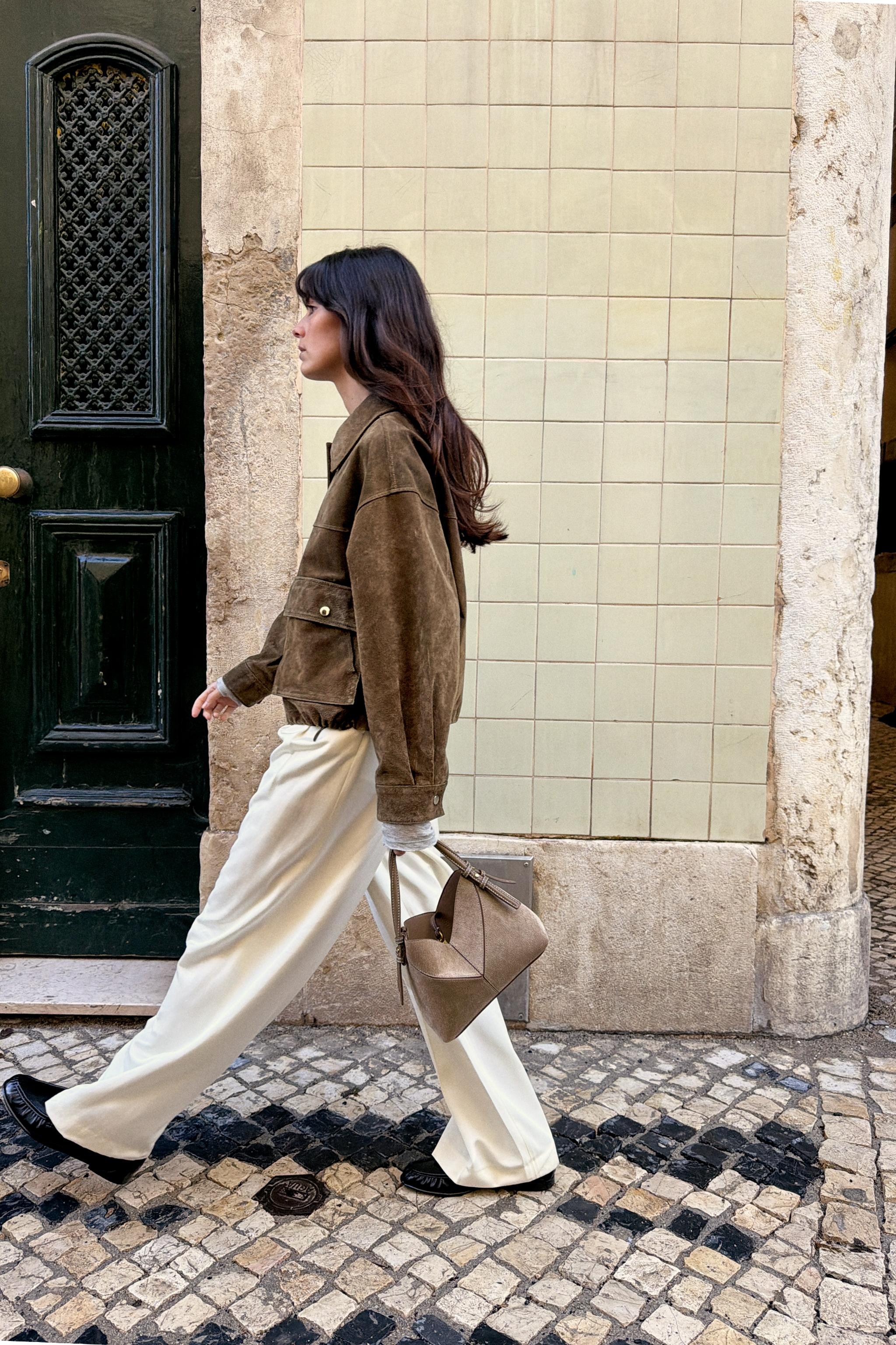 100% LEATHER BOMBER JACKET | Zara US