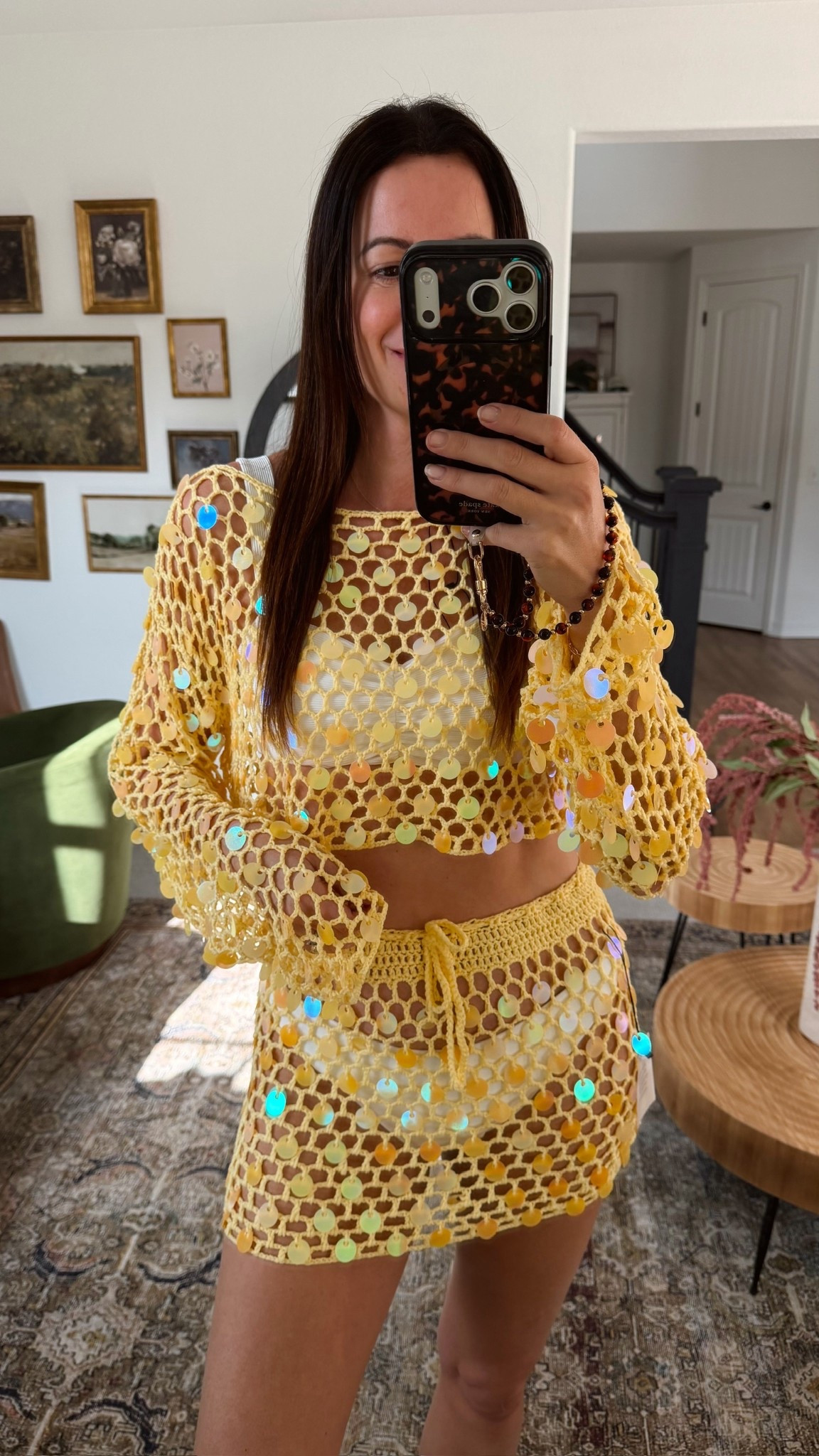 This swim cover up is so cute and it is in sale today with code HAPPY20!!!

#LTKSwim #LTKSaleAlert #LTKTall