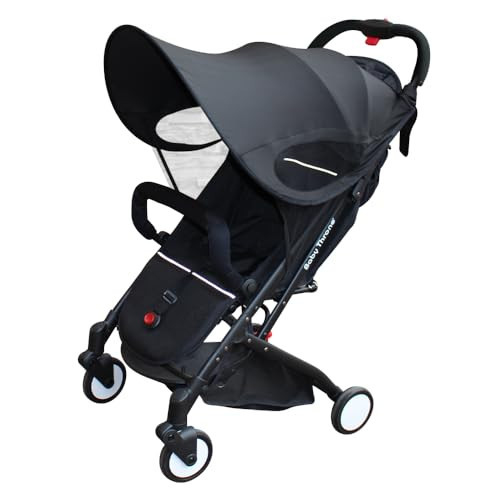PandaEar Sun Shade for Baby Stroller Car Seats, Universal Strollers Cover Waterproof Toddler Stroller Canopy Windshield, UPF 40+ | Amazon (US)