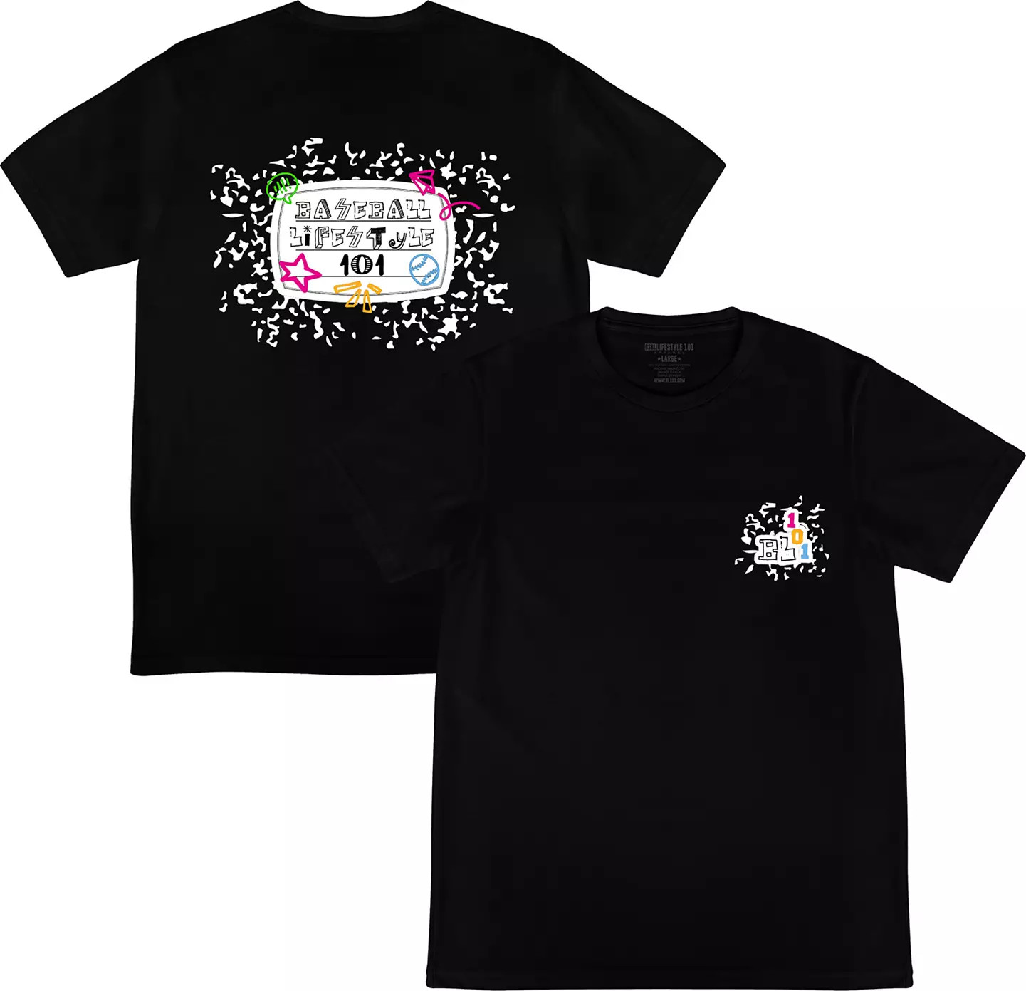 Baseball Lifestyle 101 Boys' Composition Shirt | DICK'S Sporting Goods