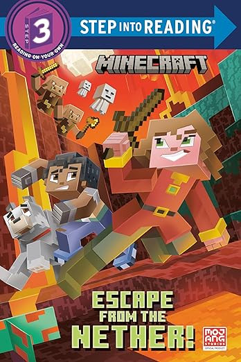 Escape from the Nether! (Minecraft) (Step into Reading)      Paperback – Picture Book, January ... | Amazon (US)