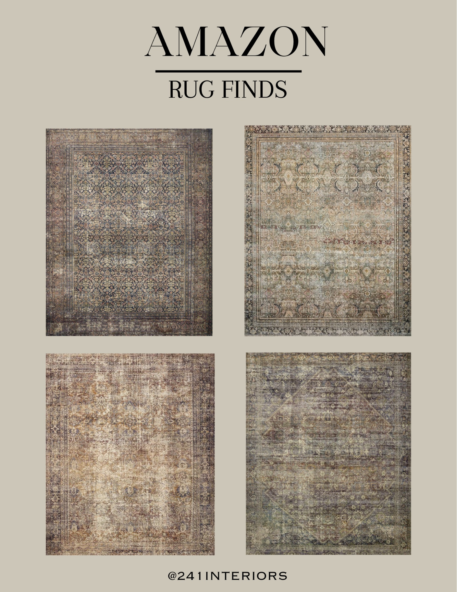 Amazon Rug Finds

#LTKstyletip #LTKhome