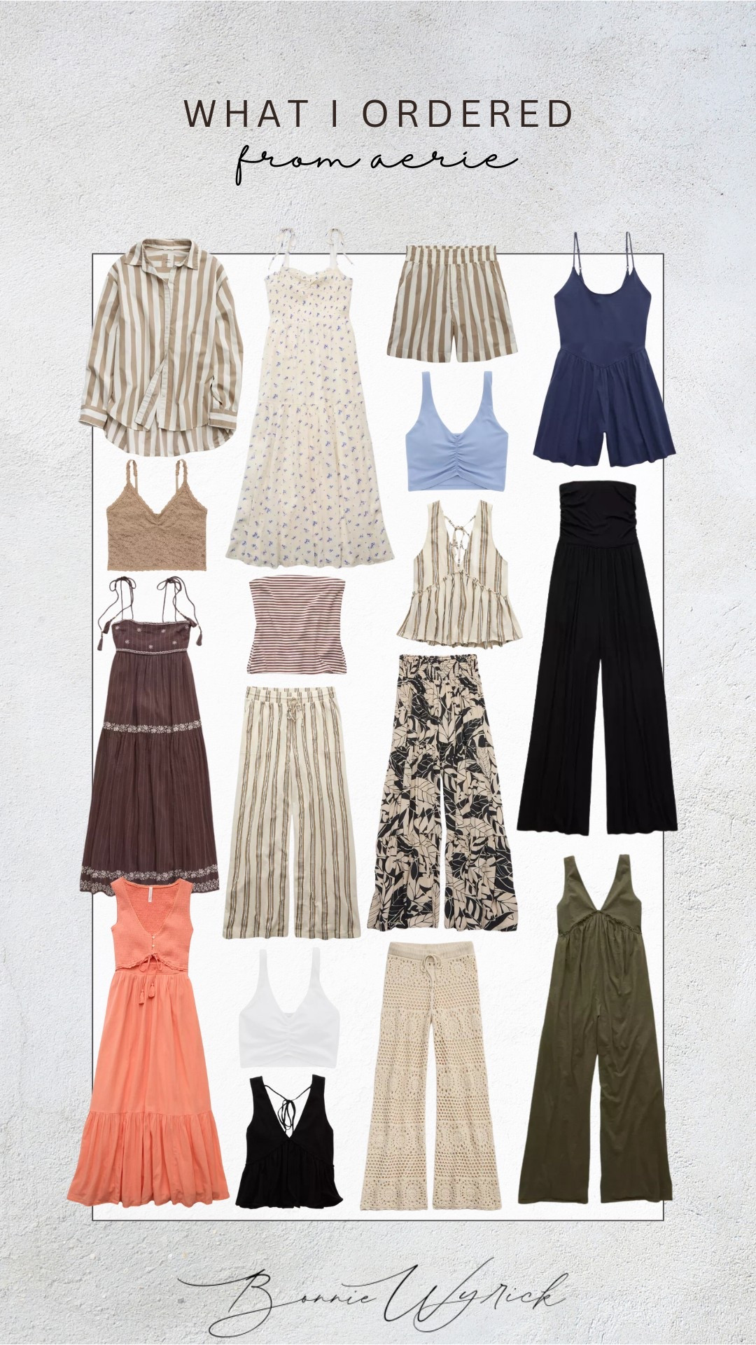 What I ordered from Aerie! Size large in everything
-
-
-
Women’s fashion, Aerie, Aerie fashion, midsize fashion, midsize style, spring fashion, spring styles, spring outfits, ootd 


#LTKStyleTip #LTKSeasonal #LTKMidsize