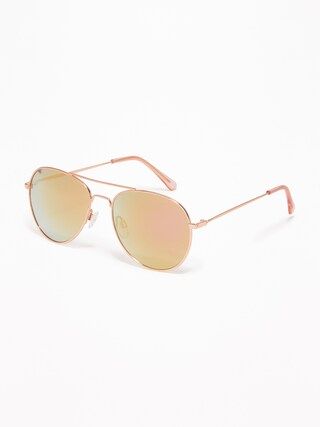 Classic Aviator Sunglasses for Women | Old Navy US