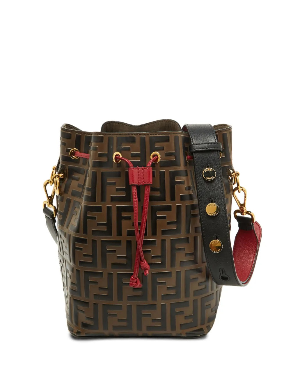 Fendi Pre-Owned Zucca bucket bag - Brown | Farfetch Global
