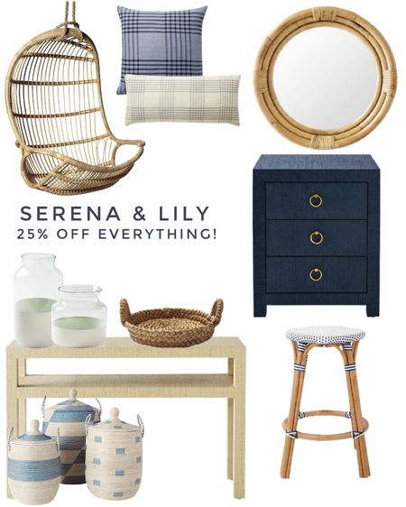 Some of my favorite items on sale now as part of Serena & Lily’s 25% off everything sale with code GRATITUDE! Several popular items include the Blake console and dresser, the Poetto vase, Blakely plaid pillows, Riviera counter stools and La Jolla baskets. Serena and lily sale, serenaandlily sale #ltkseasonal #ltkfamily 

#LTKstyletip #LTKunder50 #LTKunder100 #LTKhome #LTKsalealert #LTKsalealert #LTKHoliday #LTKhome