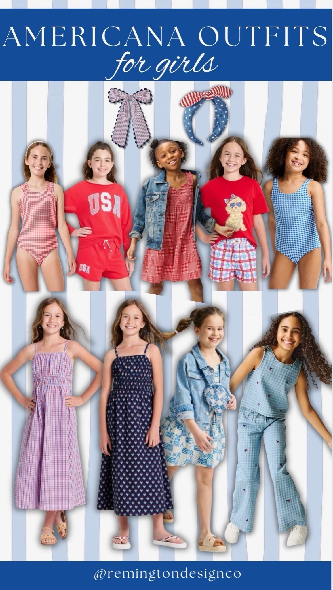 Americana outfits for girls from Target!

#LTKKids #LTKootd #LTKSeasonal
