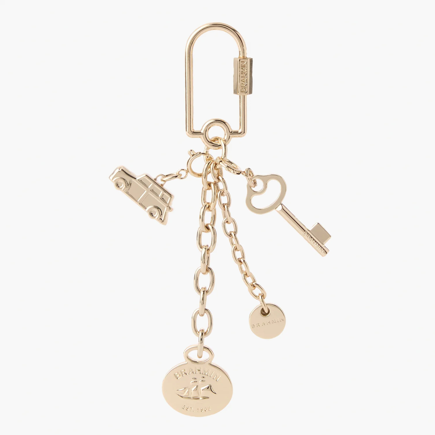 Lock Clip with Charms | Brahmin