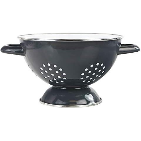 Calypso Basics by Reston Lloyd Powder Coated Enameled Colander, 1.5 Quart, White | Amazon (US)