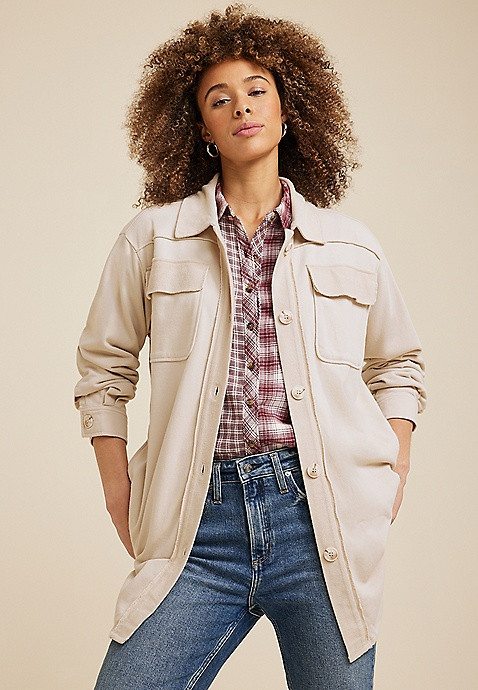 North Shore Shacket | Maurices