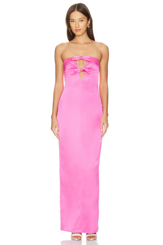 Lovers and Friends Graciela Gown in Pink from Revolve.com | Revolve Clothing (Global)