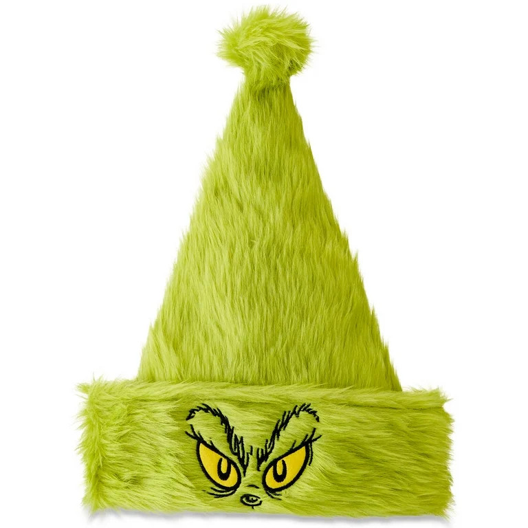Dr. Seuss, How the Grinch Stole Christmas Furry Grinch Pillow Plush, Green, by Ruz - Walmart.com | Walmart (US)