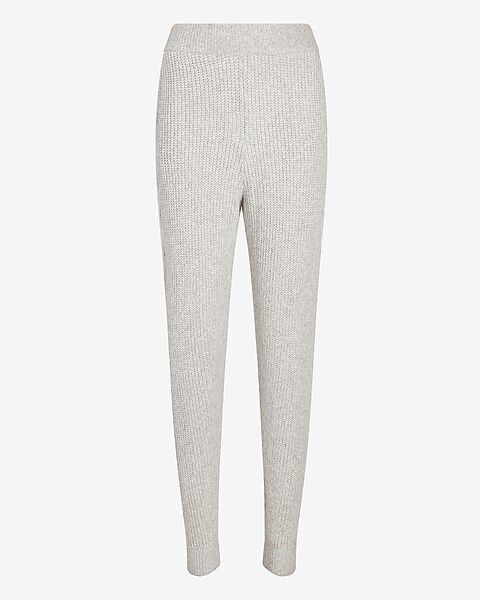 Express X You High Waisted Cable Knit Jogger Pant | Express