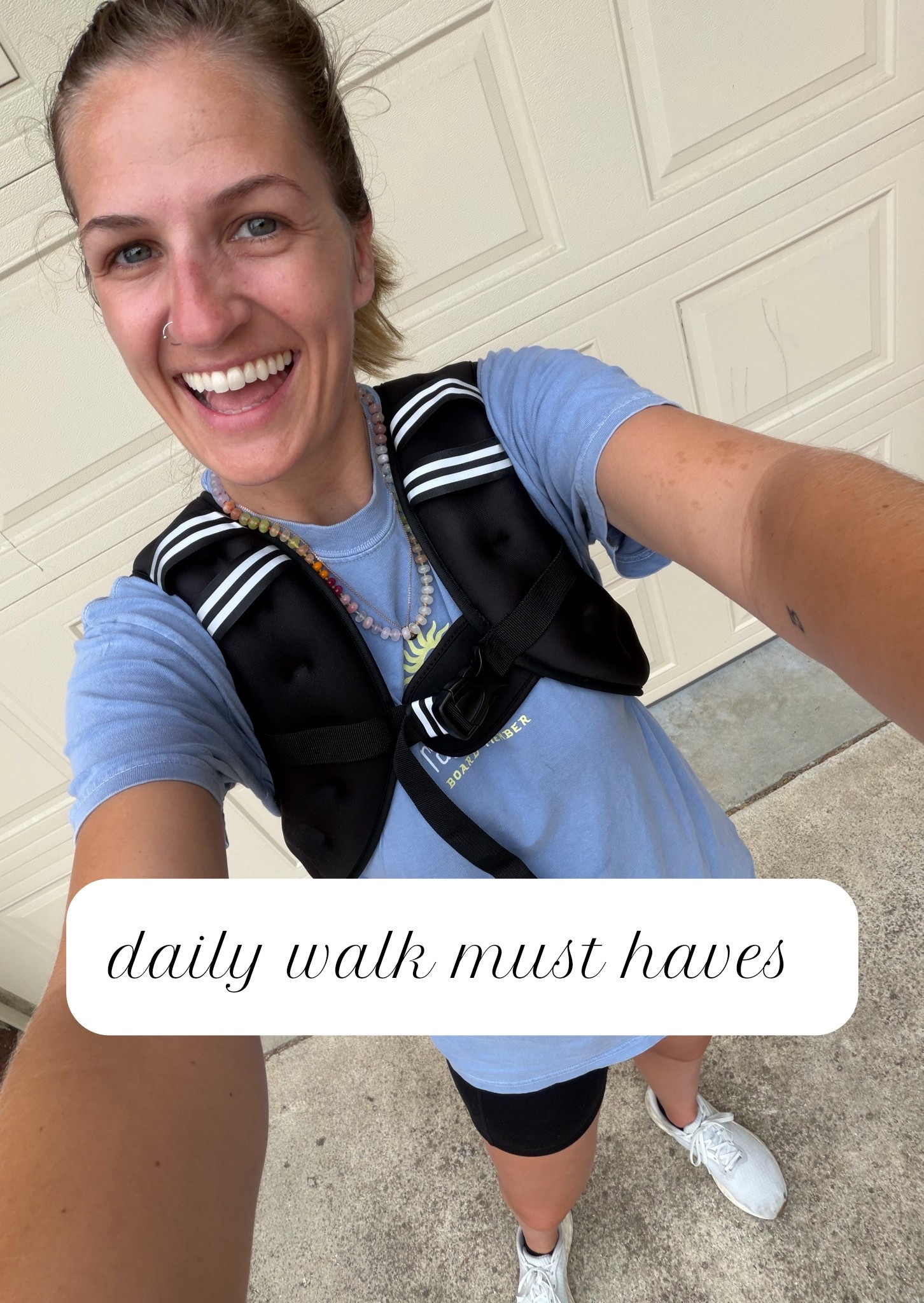 Working to stay in my rhythm of taking an extended daily walk and here are my favorite things — weighted vests and outfits included 🙌🏽

#LTKootd #LTKActive #LTKdayinmylife