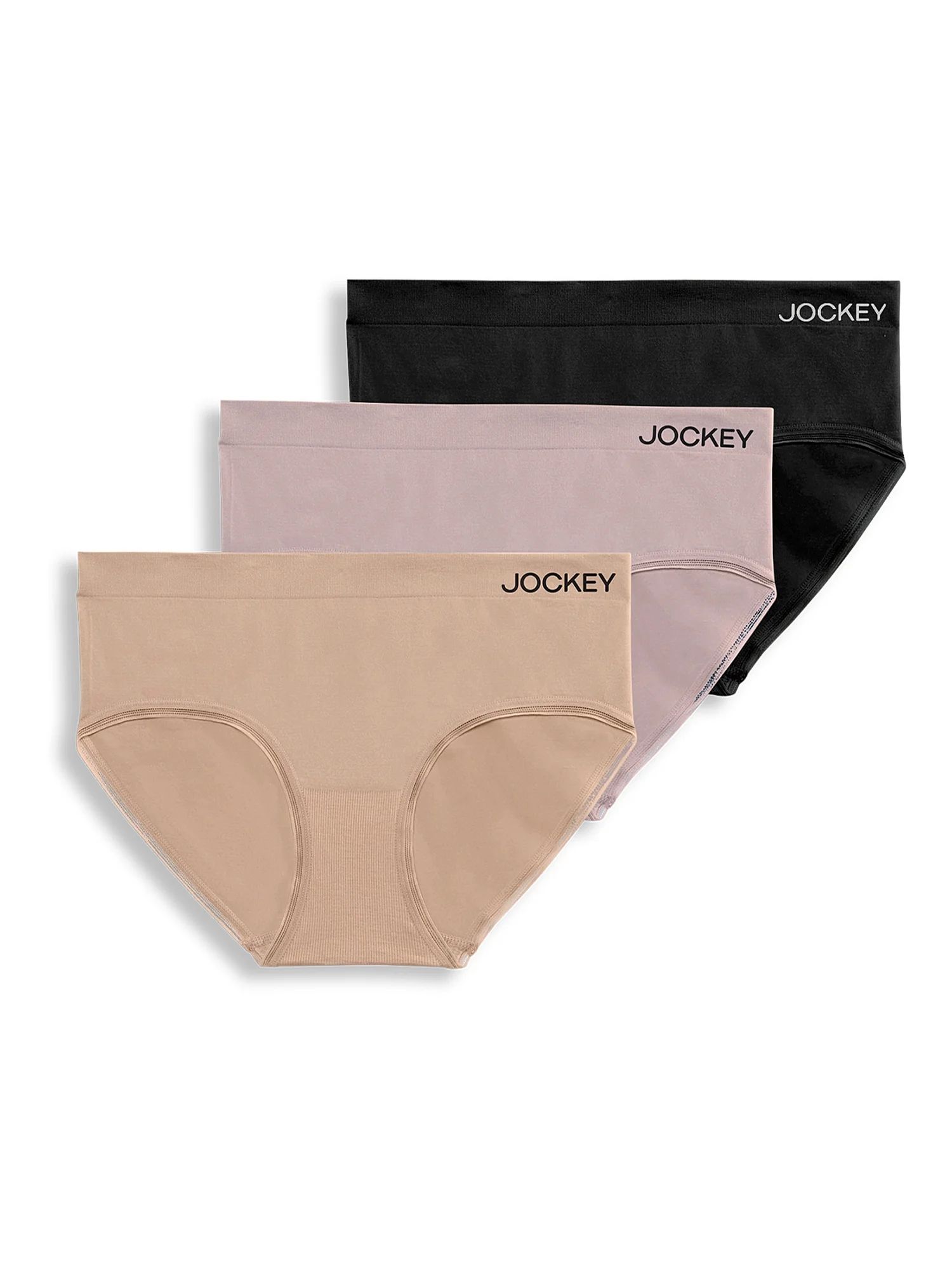 Jockey Essentials Women's Seamfree Hipster, 3-Pack | Walmart (US)