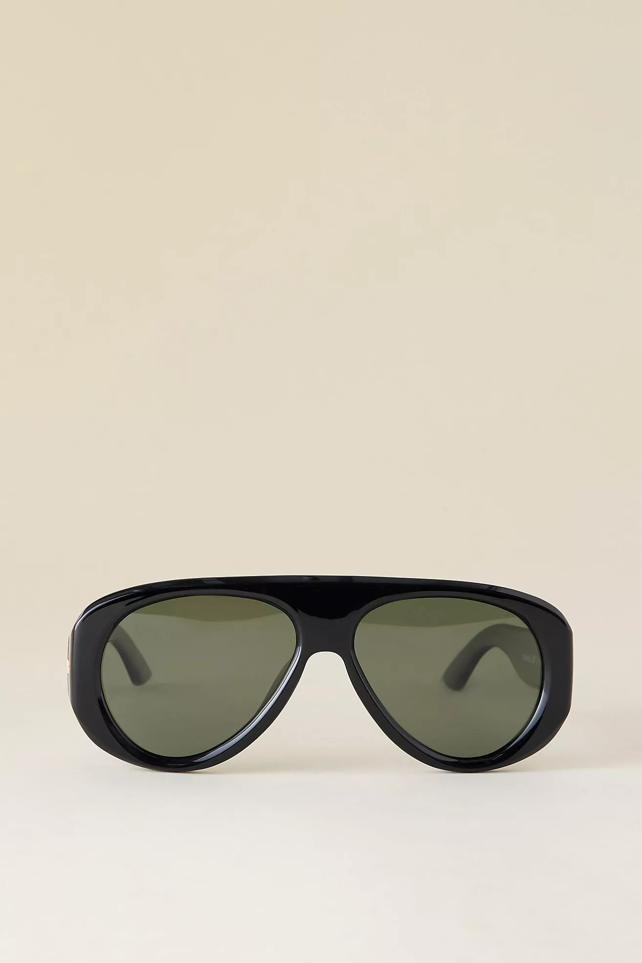Le Specs Dream Boat Oversized Aviator Sunglasses | Anthropologie (UK)