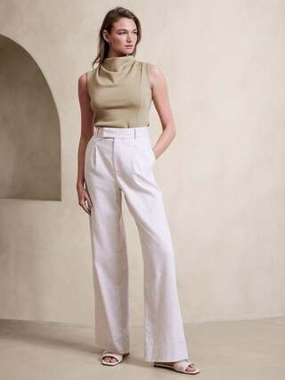 Cowl-Neck Top | Banana Republic Factory