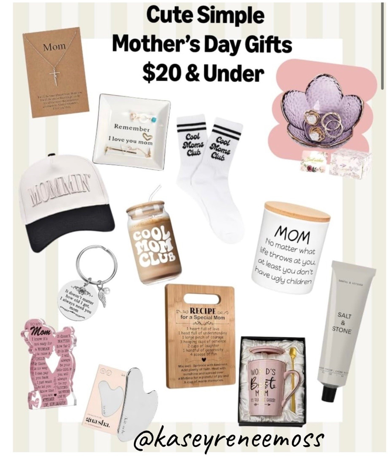 Super cute and simple gifts sure to please any Mom for Mother’s Day! All from Amazon $20 and under!

#LTKMothersDay