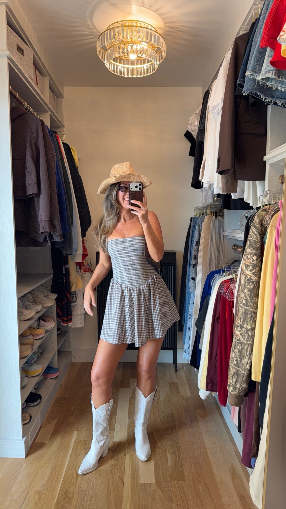 Abercrombie skort dress styled with cowboy boots for everyday wear- brunch, running errands & school pick up! 

i did a size small dress 

electric picks: emerson20
divi: emerson15

Skort
Active dress
Everyday casual
Date night
Brunch
Running errands

#LTKdayinmylife #LTKgrwm #LTKSeasonal