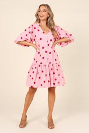 Regina Dress - Pink | Petal & Pup (US)