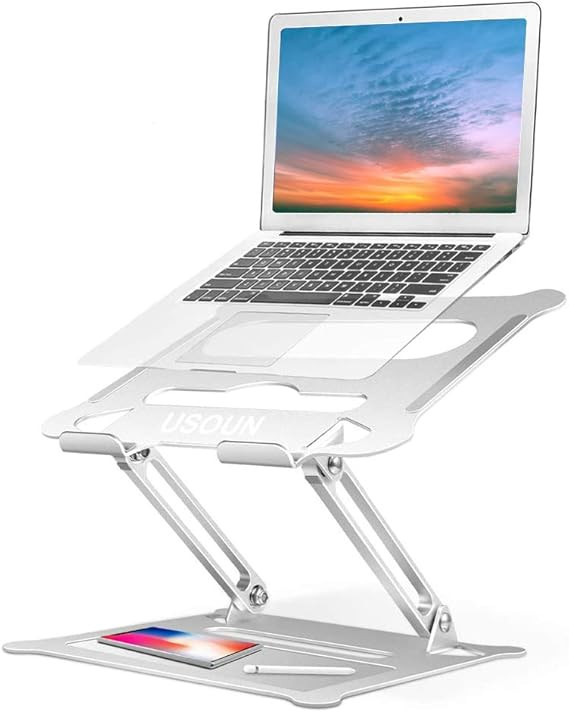 Laptop Stand, Usoun Laptop Holder, Multi-Angle Stand with Heat-Vent, Adjustable Notebook Stand fo... | Amazon (US)