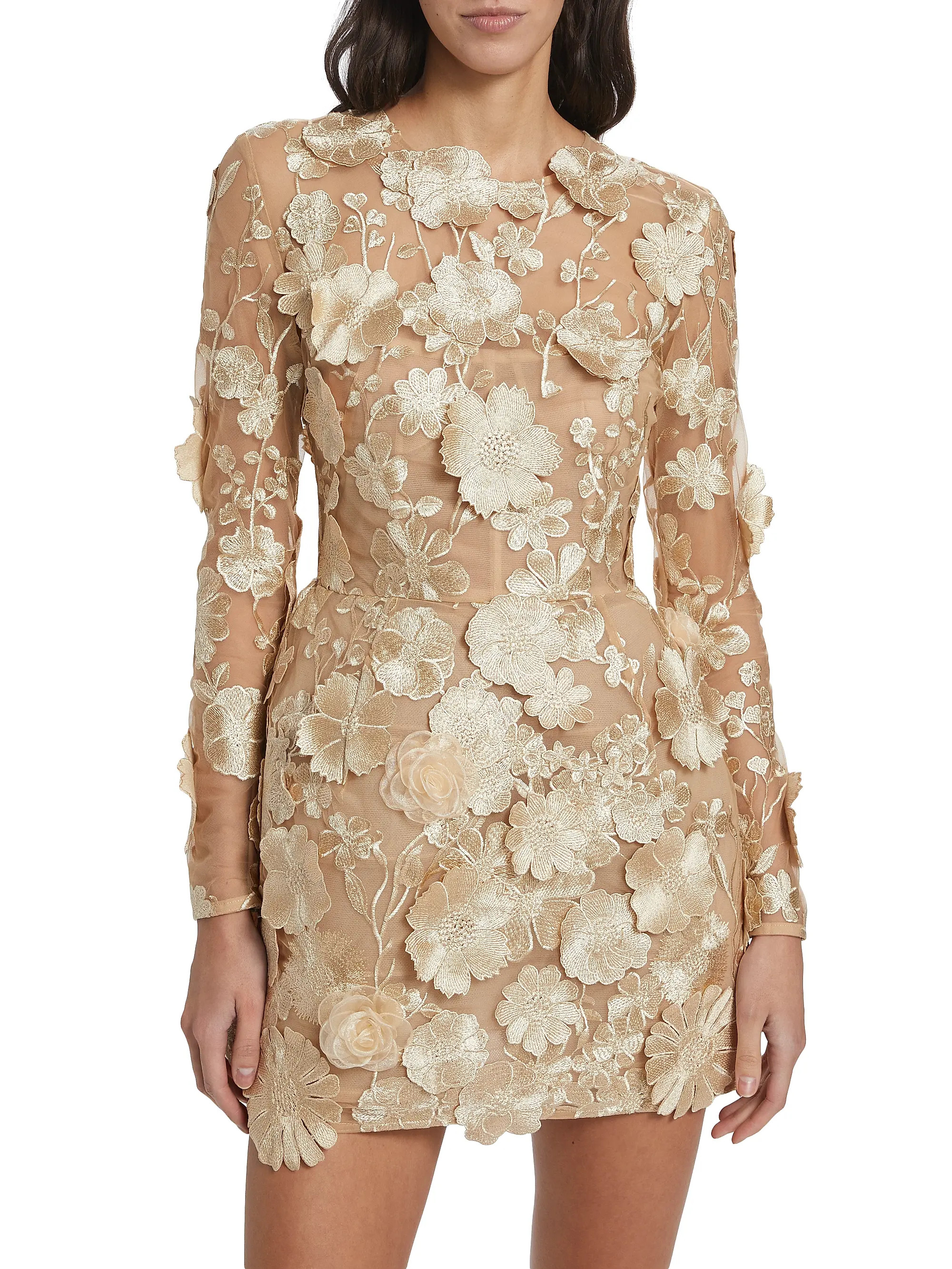 Bouquet Maraya Floral Minidress | Saks Fifth Avenue