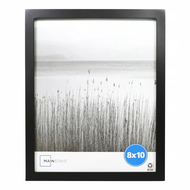 Mainstays 8x10 inch Black 0.5" Gallery Tabletop or Wall Picture Frame - Walmart.com | Walmart (US)