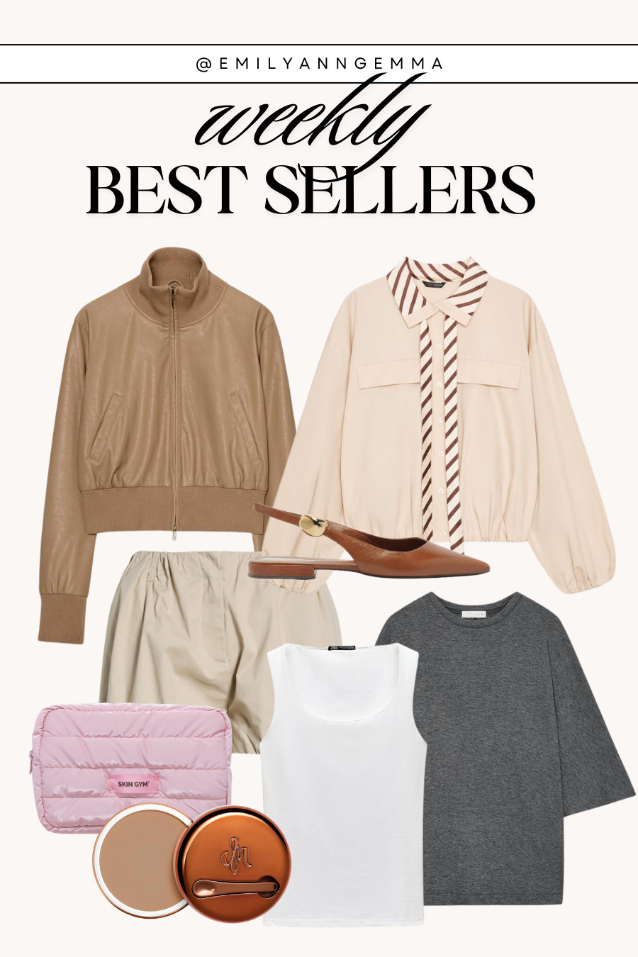 Weekly best sellers!

Zara spring jackets, shorts, a tank, blurring powder and more favorites. 

 #LTKSeasonal #LTKBeauty