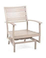 27.5x35.5 Outdoor Charleston Aluminum Euro Spring Lounge Chair | TJ Maxx